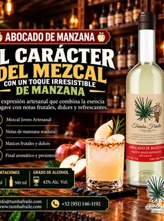 Flyer - Abocado de Manzana Mezcal